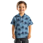 North Carolina Tar Heels Hawaiian Shirt – Palm Tree Motif