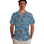 North Carolina Tar Heels Hawaiian Shirt – Simpsons Christmas