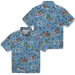 North Carolina Tar Heels Hawaiian Shirt – Simpsons Christmas