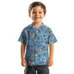 North Carolina Tar Heels Hawaiian Shirt – Simpsons Christmas