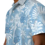 North Carolina Tar Heels Hawaiian Shirt – Vintage Palm Tree