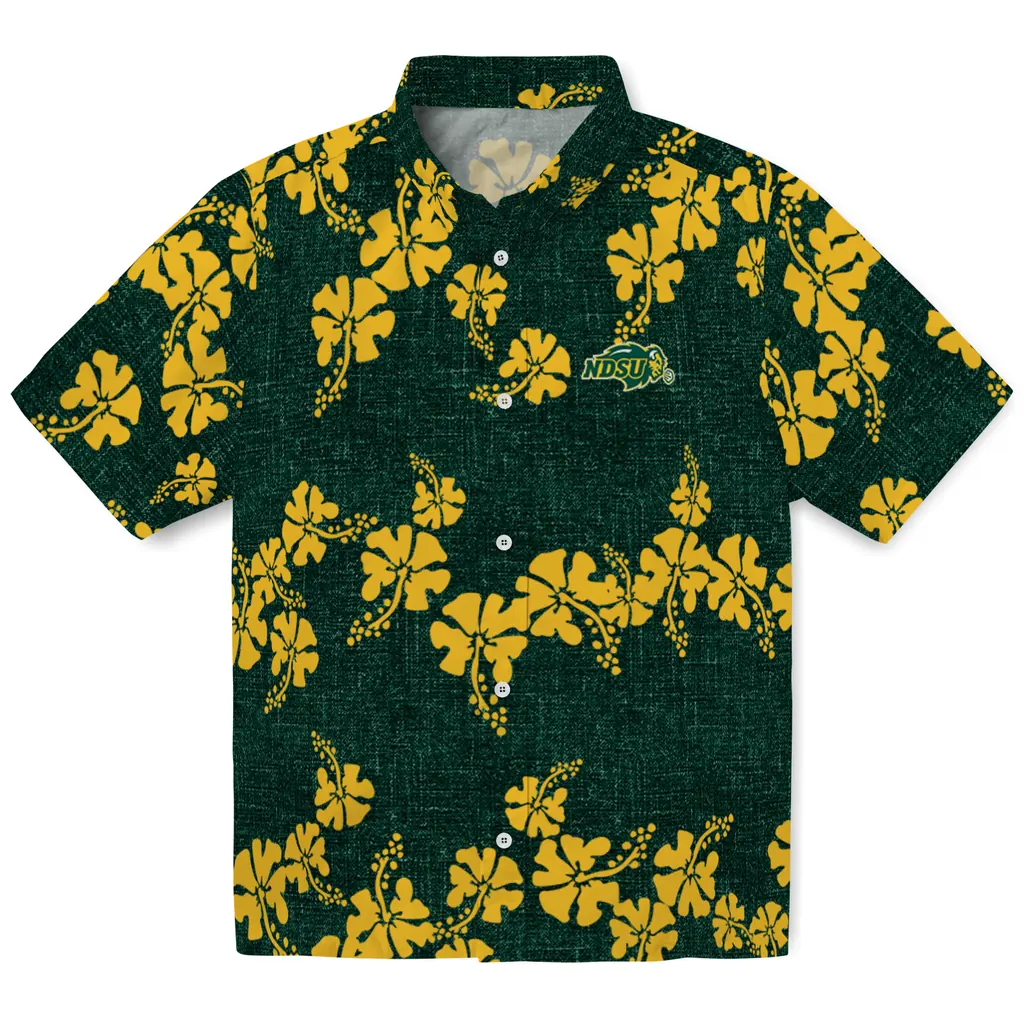 North Dakota State Bison Hawaiian Shirts