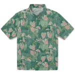North Dakota State Bison Hawaiian Shirt – Anthurium Overlay