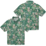 North Dakota State Bison Hawaiian Shirt – Anthurium Overlay