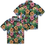 North Dakota State Bison Hawaiian Shirt – Brilliant Hibiscus Garden
