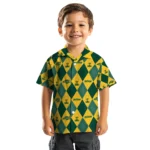 North Dakota State Bison Hawaiian Shirt – Golfing Plaid