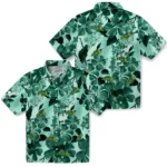 North Dakota State Bison Hawaiian Shirt – Hibiscus Arrangement