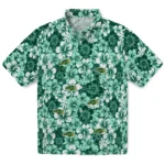 North Dakota State Bison Hawaiian Shirt – Hibiscus Blooms