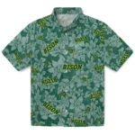 North Dakota State Bison Hawaiian Shirt – Hibiscus Oasis