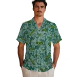North Dakota State Bison Hawaiian Shirt – Hibiscus Oasis