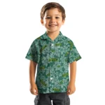 North Dakota State Bison Hawaiian Shirt – Hibiscus Oasis