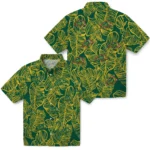 North Dakota State Bison Hawaiian Shirt – Leaf Outline