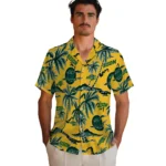 North Dakota State Bison Hawaiian Shirt – Palm Sunset
