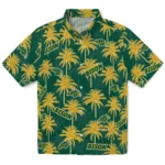 North Dakota State Bison Hawaiian Shirt – Palm Tree Motif