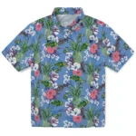 North Dakota State Bison Hawaiian Shirt – Pineapple Bouquet
