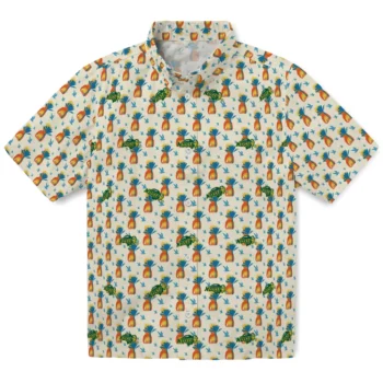 north dakota state bison pineapple delight beige hawaiian shirts best selling