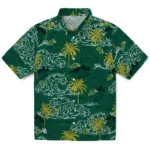 North Dakota State Bison Hawaiian Shirt – Wave Palm
