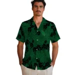 North Texas Mean Green Hawaiian Shirt – 50th State Flower
