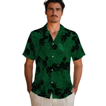 north texas mean green hibiscus petals green hawaiian shirts fashion forward