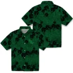 North Texas Mean Green Hawaiian Shirt – 50th State Flower