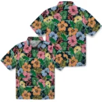 North Texas Mean Green Hawaiian Shirt – Brilliant Hibiscus Garden