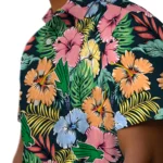 North Texas Mean Green Hawaiian Shirt – Brilliant Hibiscus Garden