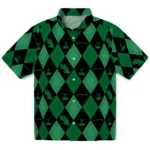 North Texas Mean Green Hawaiian Shirt – Golfing Plaid