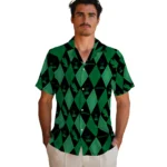 North Texas Mean Green Hawaiian Shirt – Golfing Plaid