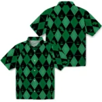 North Texas Mean Green Hawaiian Shirt – Golfing Plaid