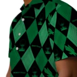 North Texas Mean Green Hawaiian Shirt – Golfing Plaid