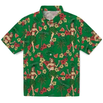 north texas mean green hawaiian girls design green hawaiian shirts best selling
