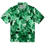 North Texas Mean Green Hawaiian Shirt – Hibiscus Arrangement