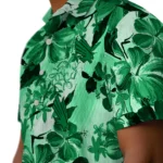 North Texas Mean Green Hawaiian Shirt – Hibiscus Arrangement