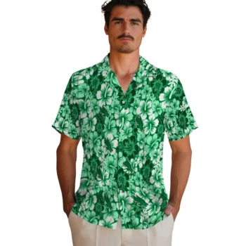 north texas mean green hibiscus blooms green hawaiian shirts fashion forward