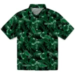 North Texas Mean Green Hawaiian Shirt – Hibiscus Exotic