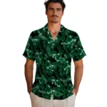 North Texas Mean Green Hawaiian Shirt – Hibiscus Exotic