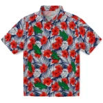 North Texas Mean Green Hawaiian Shirt – Hibiscus Fiesta