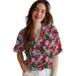 North Texas Mean Green Hawaiian Shirt – Hibiscus Fiesta