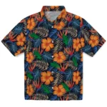 North Texas Mean Green Hawaiian Shirt – Hibiscus Foliage