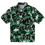 North Texas Mean Green Hawaiian Shirt – Hibiscus Overlay