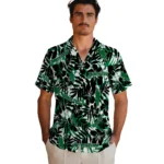 North Texas Mean Green Hawaiian Shirt – Hibiscus Overlay