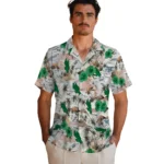 North Texas Mean Green Hawaiian Shirt – Hibiscus Seaside