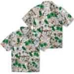 North Texas Mean Green Hawaiian Shirt – Hibiscus Seaside
