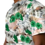 North Texas Mean Green Hawaiian Shirt – Hibiscus Seaside