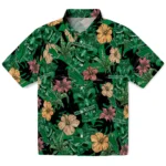 North Texas Mean Green Hawaiian Shirt – Hibiscus Tiki Jungle