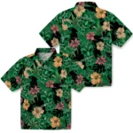 North Texas Mean Green Hawaiian Shirt – Hibiscus Tiki Jungle