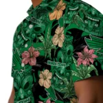 North Texas Mean Green Hawaiian Shirt – Hibiscus Tiki Jungle