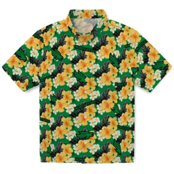 north texas mean green hibiscus tropics green yellow hawaiian shirts best selling