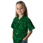 North Texas Mean Green Hawaiian Shirt – Leaf Outline