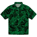 North Texas Mean Green Hawaiian Shirt – Monstera Layer